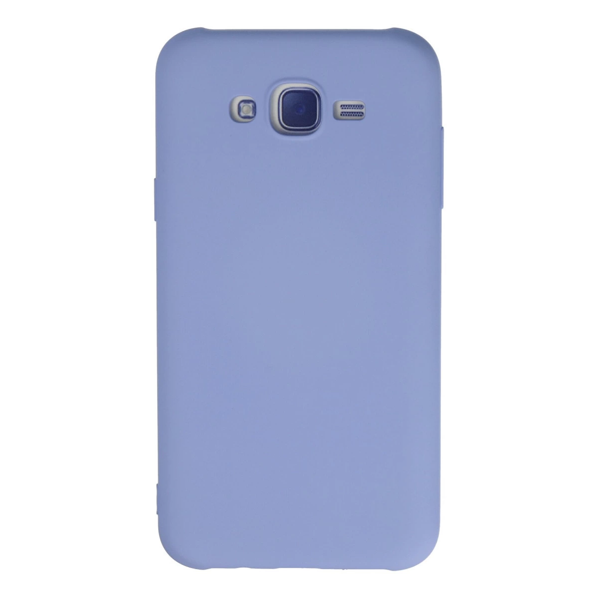 NEWFACE Samsung Galaxy J7 Uyumlu Nano İçi Kadife Silikon Telefon Kılıfı Lila