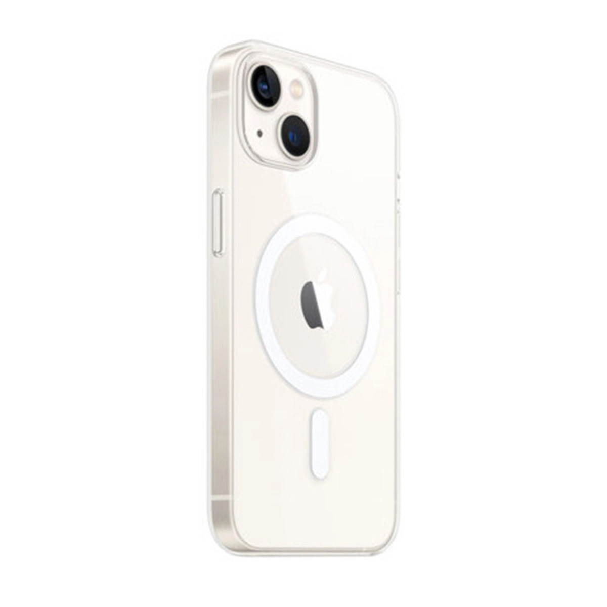 NEWFACE iPhone 14 Uyumlu Magneticsafe  Silikon Telefon Kılıfı Şeffaf