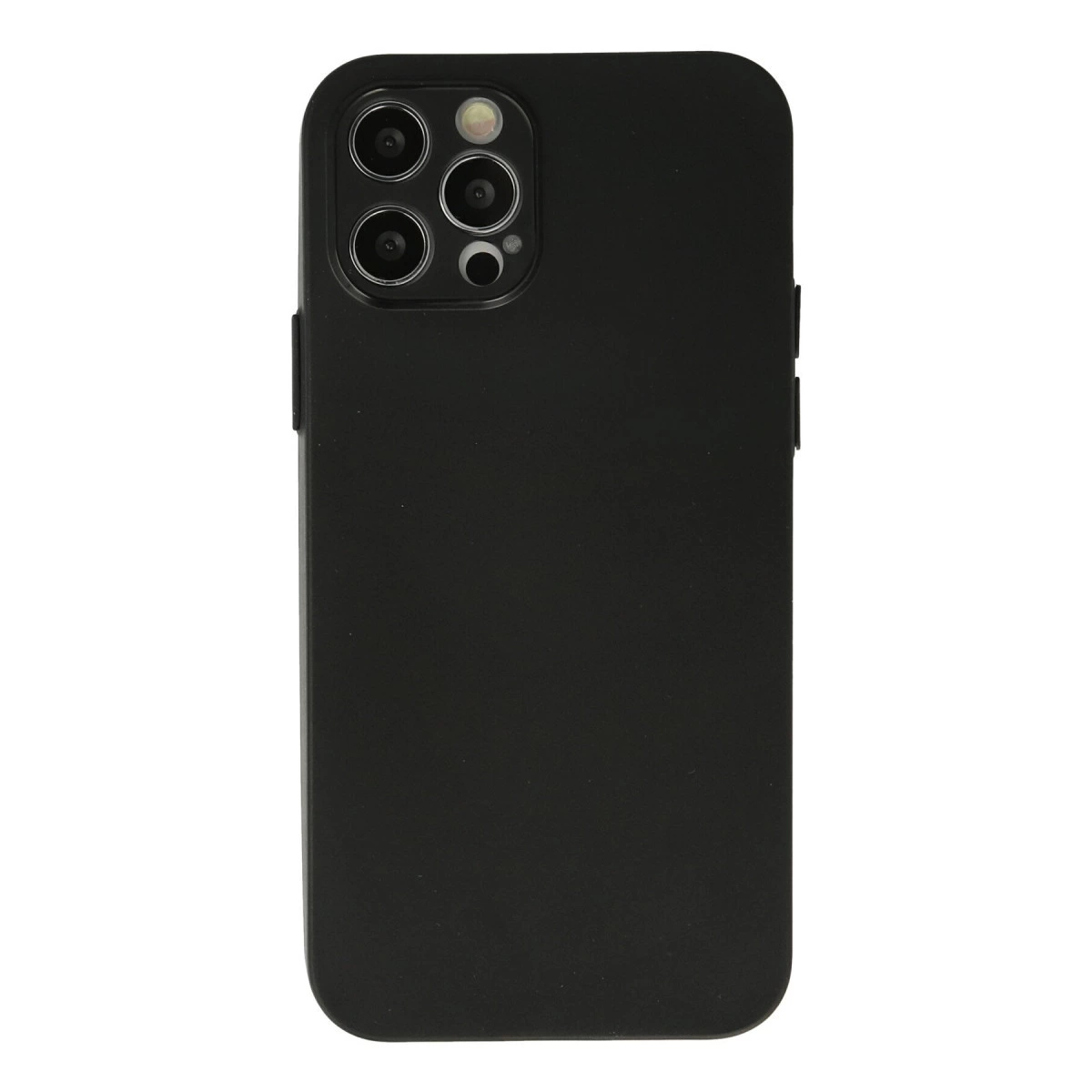 NEWFACE iPhone 12 Pro Max Uyumlu Puma Silikon Telefon Kılıfı Siyah