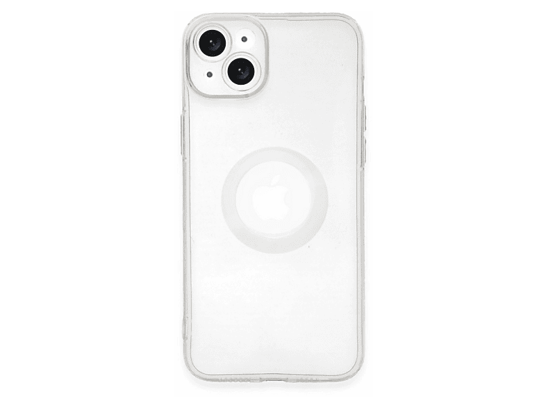 NEWFACE iPhone 14 Plus Uyumlu Santa Lens Silikon Telefon Kılıfı Şeffaf