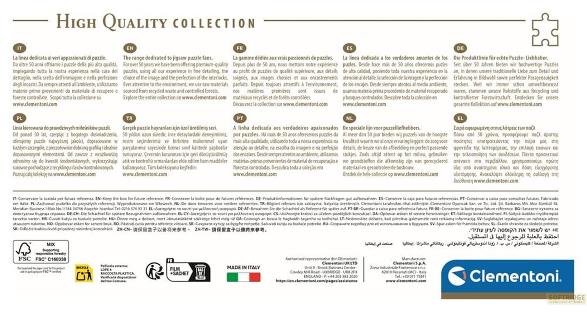 Linia dla miłośników puzzli od ponad 50 lat.