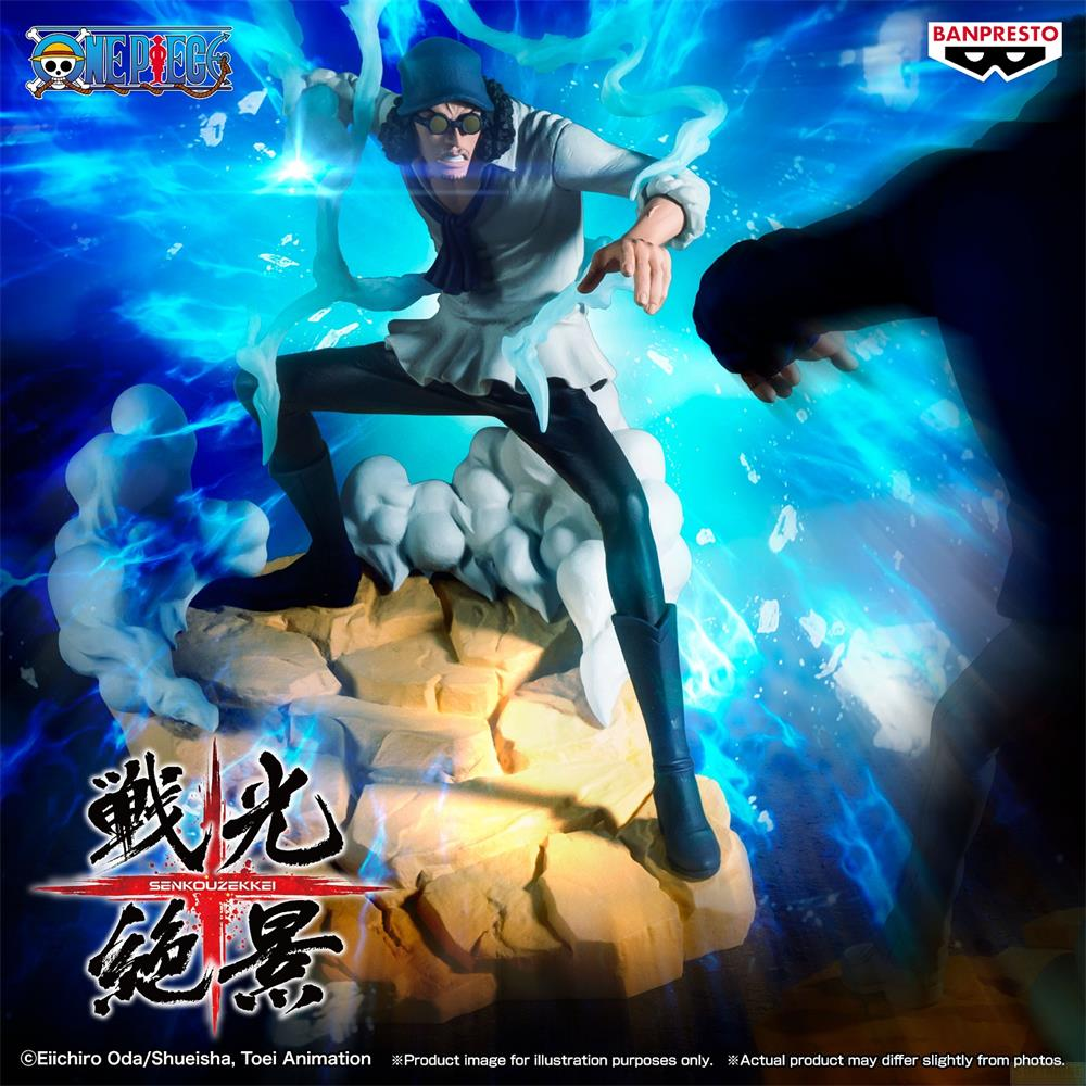 Eine Anime-Figur in einem grauen Hemd und schwarzen Hosen steht auf Felsen.
