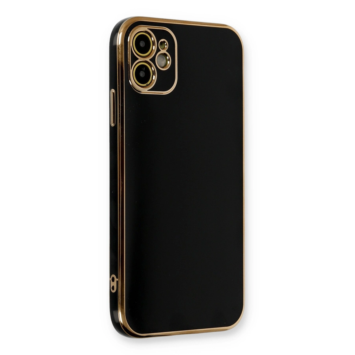 NEWFACE iPhone 11 Uyumlu Volet Silikon Telefon Kılıfı Siyah