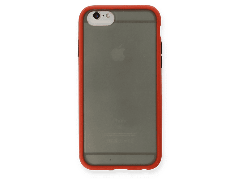 NEWFACE iPhone 6 Uyumlu Montreal Silikon Kapak Telefon Kılıfı Kırmızı