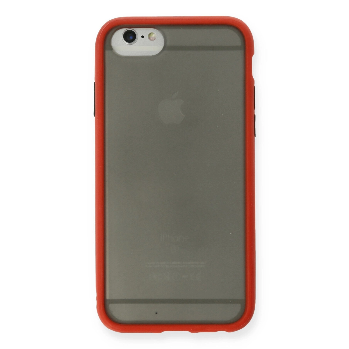 NEWFACE iPhone 6 Uyumlu Montreal Silikon Kapak Telefon Kılıfı Kırmızı