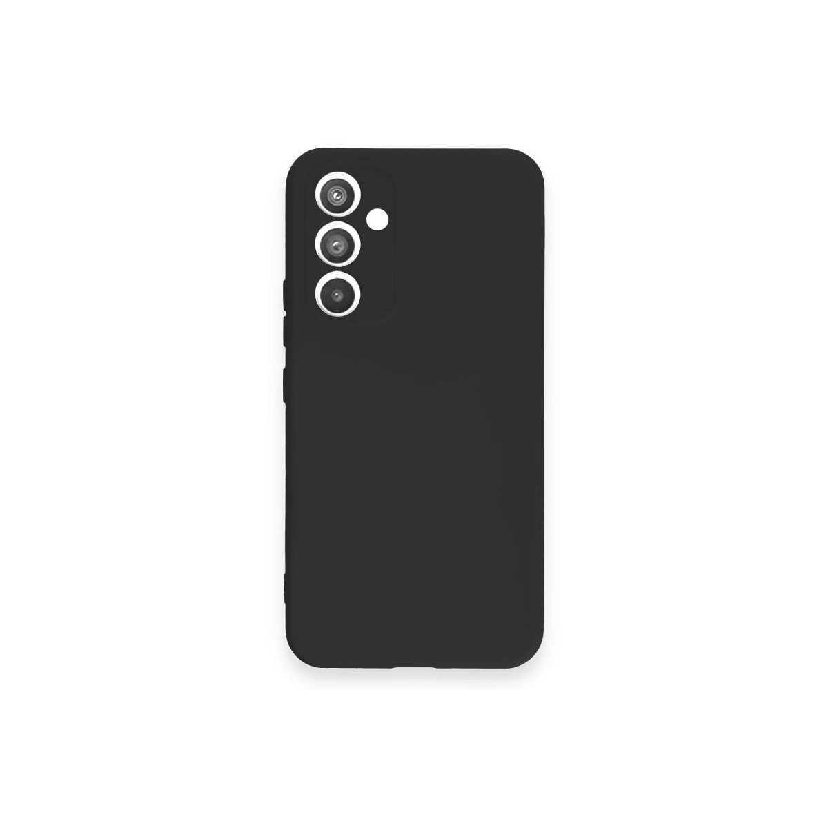 NEWFACE Samsung Galaxy A34 5G Uyumlu Nano İçi Kadife Silikon Telefon Kılıfı Siyah