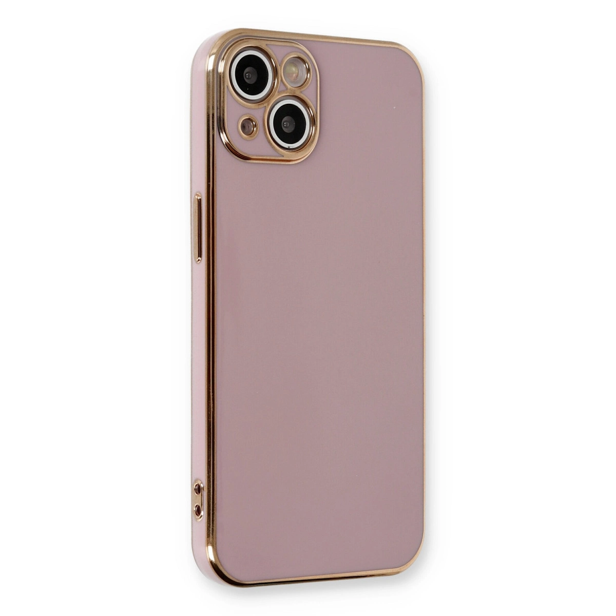 NEWFACE iPhone 13 Uyumlu Volet Silikon Telefon Kılıfı Mor