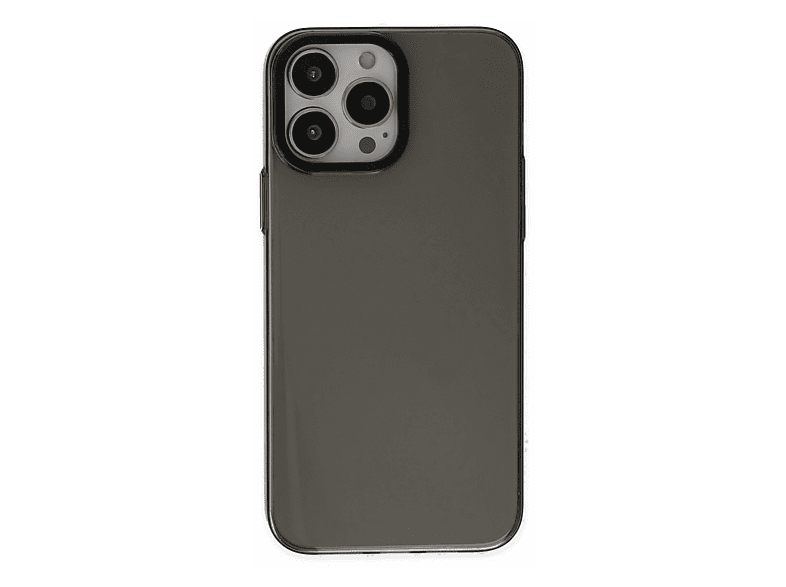 NEWFACE iPhone 14 Pro Uyumlu Anka Pc Sert Metal Kapak Telefon Kılıfı Siyah