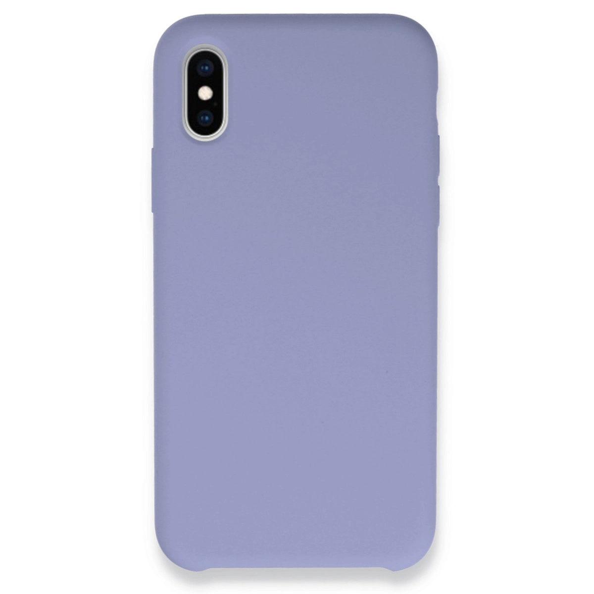 NEWFACE iPhone X Uyumlu Lansman Legant Silikon Telefon Kılıfı Lila