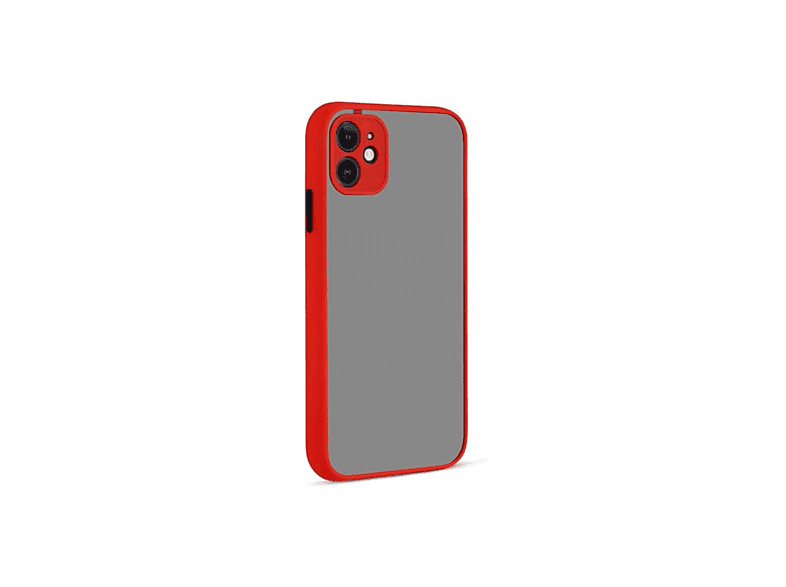 NEWFACE iPhone 12 Uyumlu Montreal Silikon Kapak Telefon Kılıfı Kırmızı