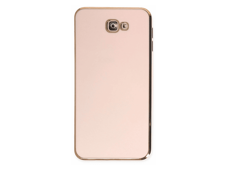 NEWFACE Samsung Galaxy J7 Prime Uyumlu Volet Silikon Telefon Kılıfı Pembe