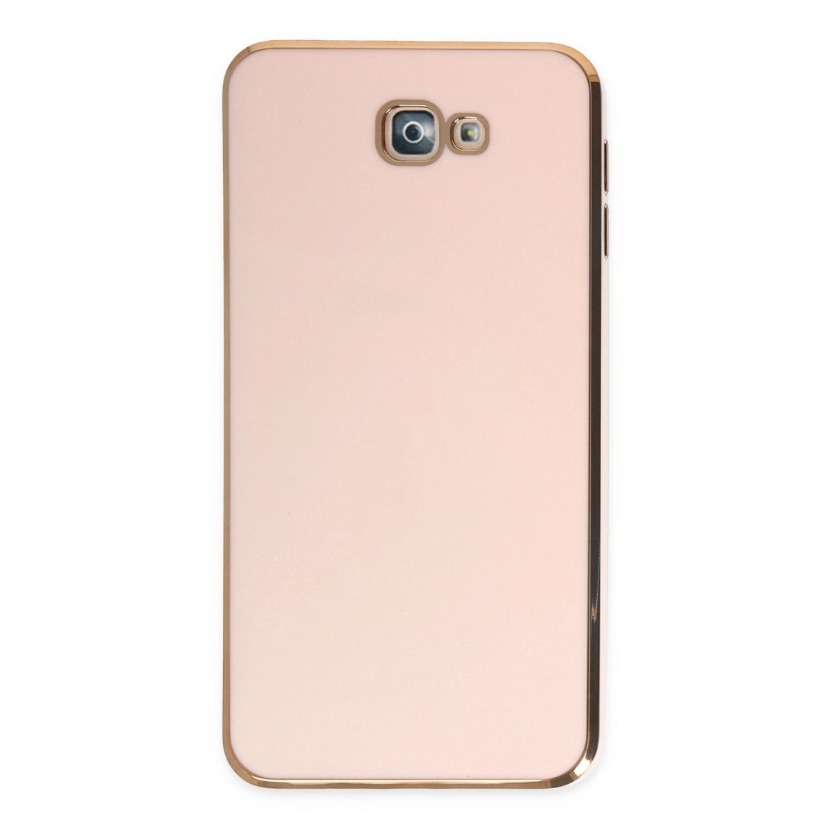 NEWFACE Samsung Galaxy J7 Prime Uyumlu Volet Silikon Telefon Kılıfı Pembe