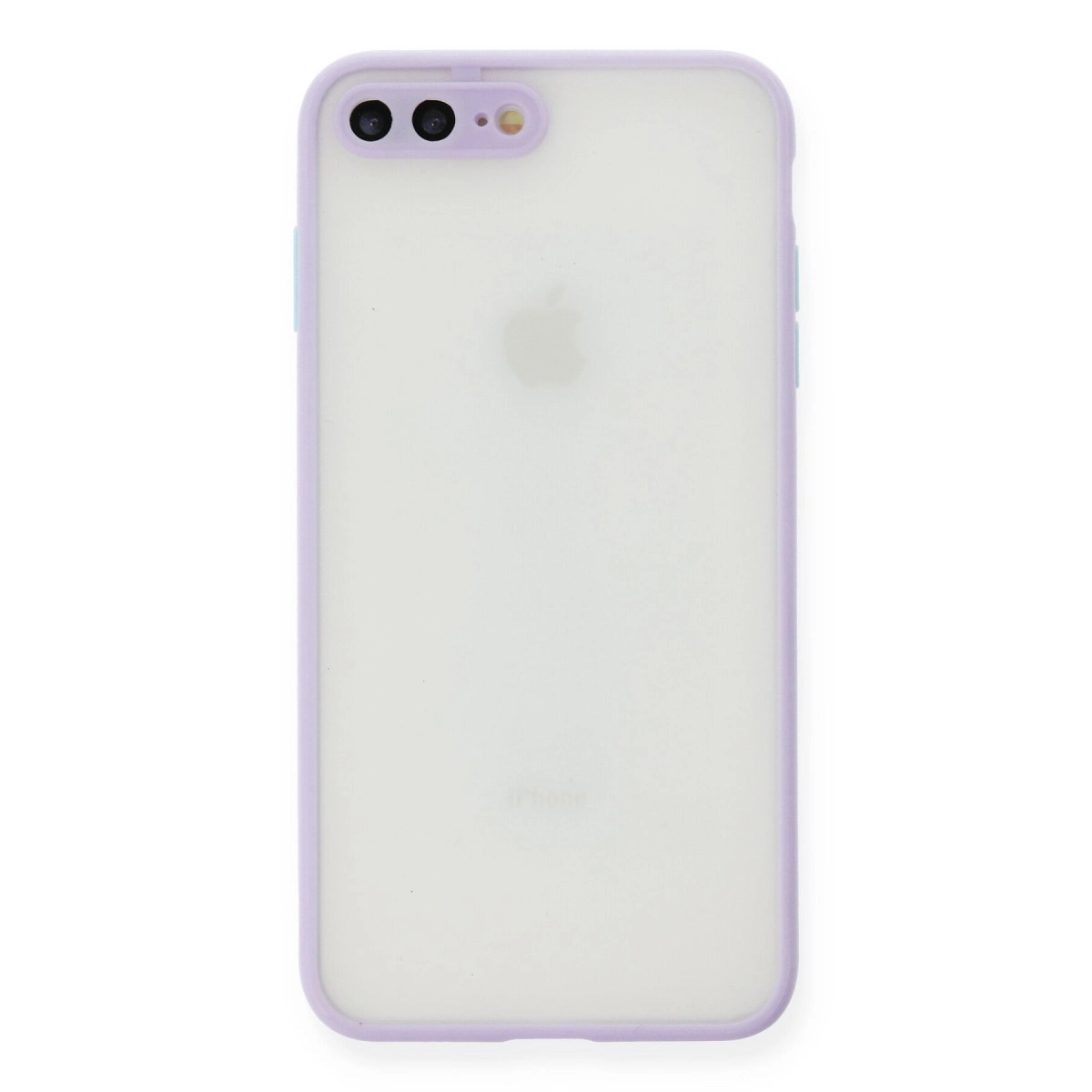 NEWFACE iPhone 7 Plus Uyumlu Montreal Silikon Kapak Telefon Kılıfı Mor