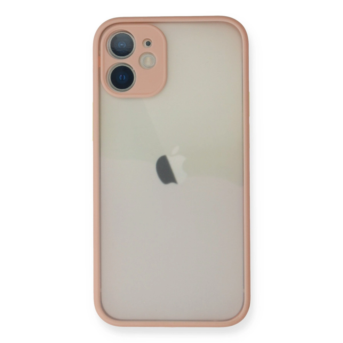 NEWFACE iPhone 11 Pro Max Uyumlu Montreal Silikon Kapak Telefon Kılıfı Pembe
