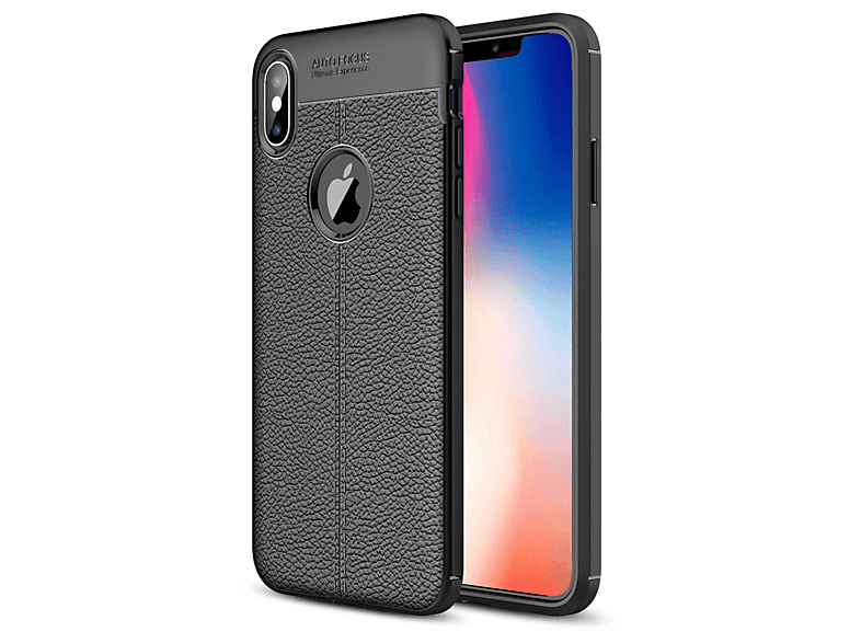 NEWFACE iPhone Xs Max Uyumlu Auto Focus Kapak Telefon Kılıfı Siyah