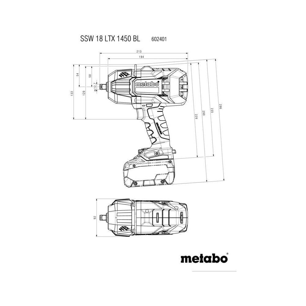 Rysunek techniczny wiertarko-wkrętarki akumulatorowej z wymiarami.