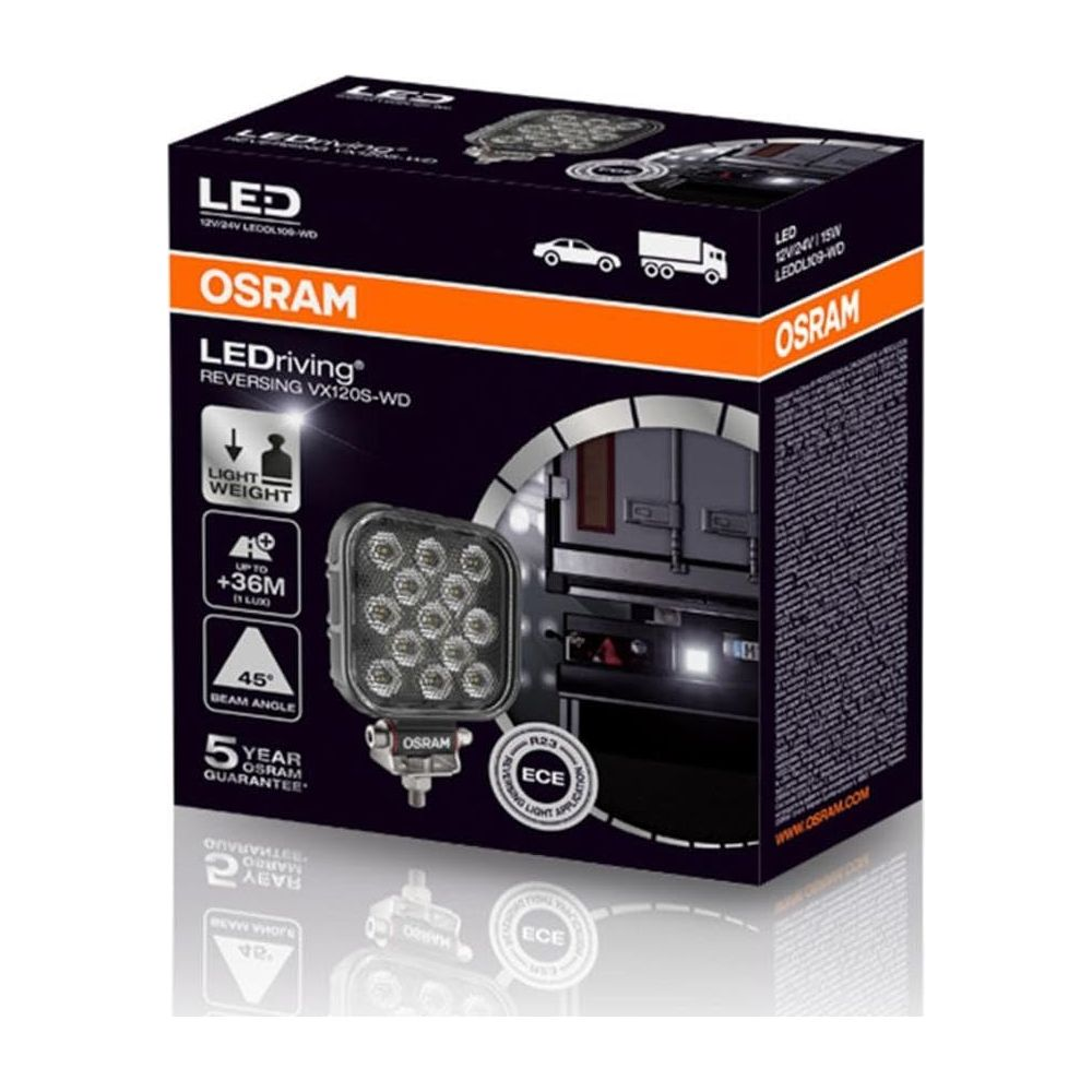 Osram LEDriving Rückfahrscheinwerfer VX120S-WD Verpackung.