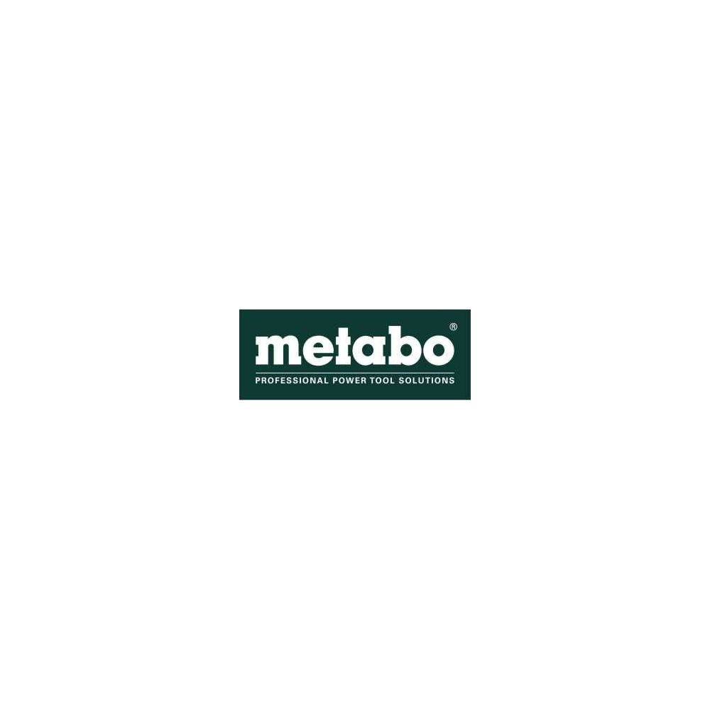 Le logo Metabo avec le texte "PROFESSIONAL POWER TOOL SOLUTIONS".