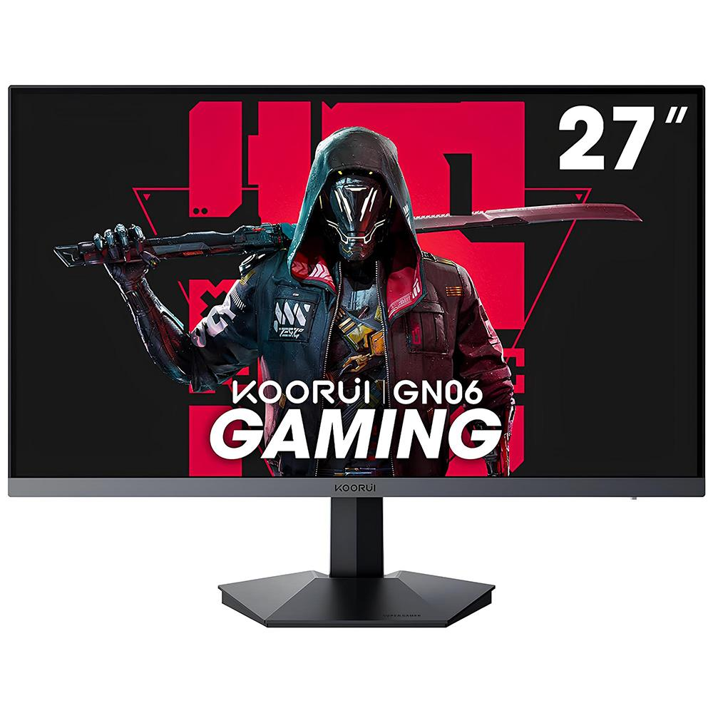 KOORUI GN06 IPS 31,5 inç Full-HD 1 ms 165 Hz Gaming Monitör Siyah