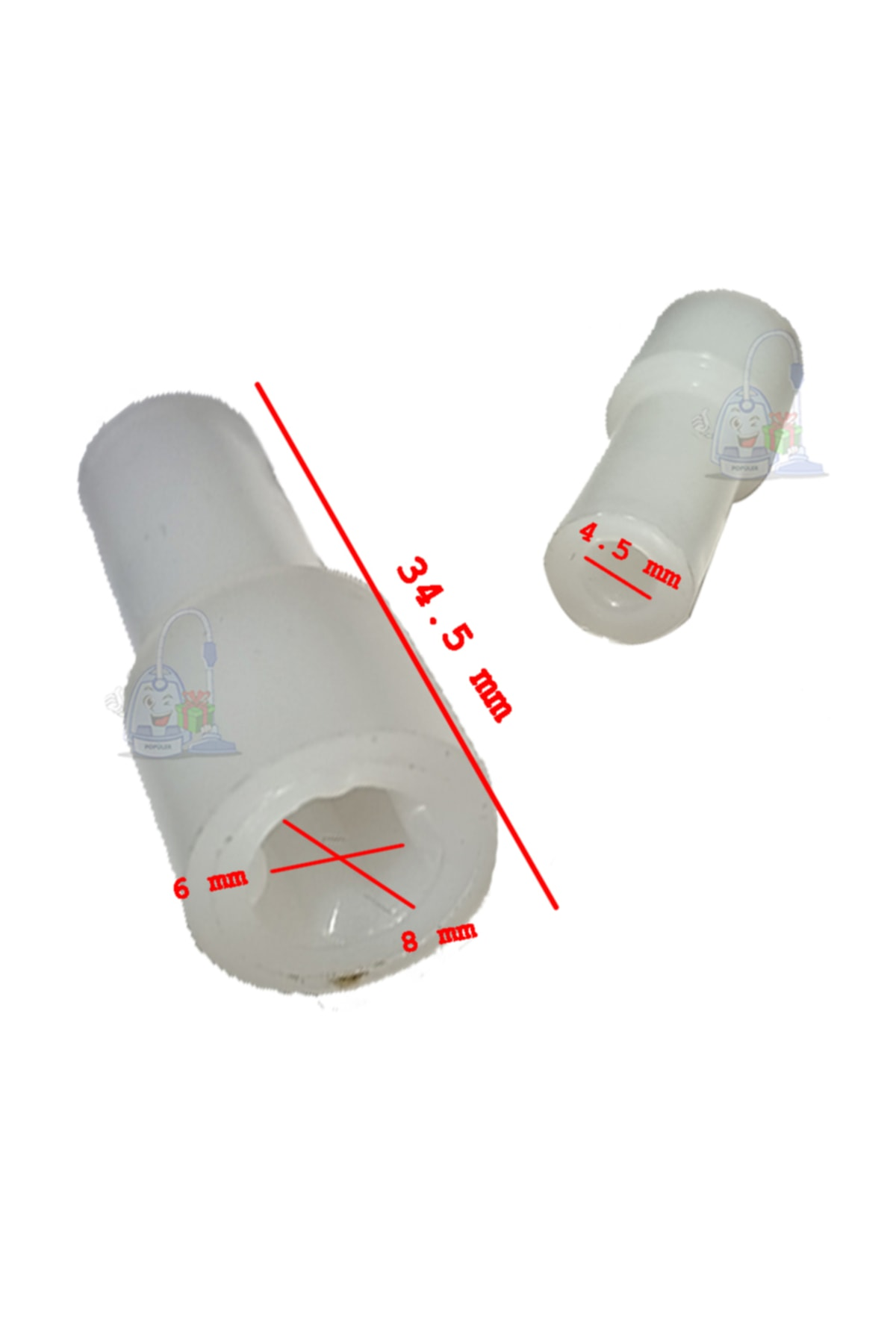 POPULER Arzum Soppa AR1010 Uyumlu  Blender Motor Hareket Aktarıcı (kaplin)