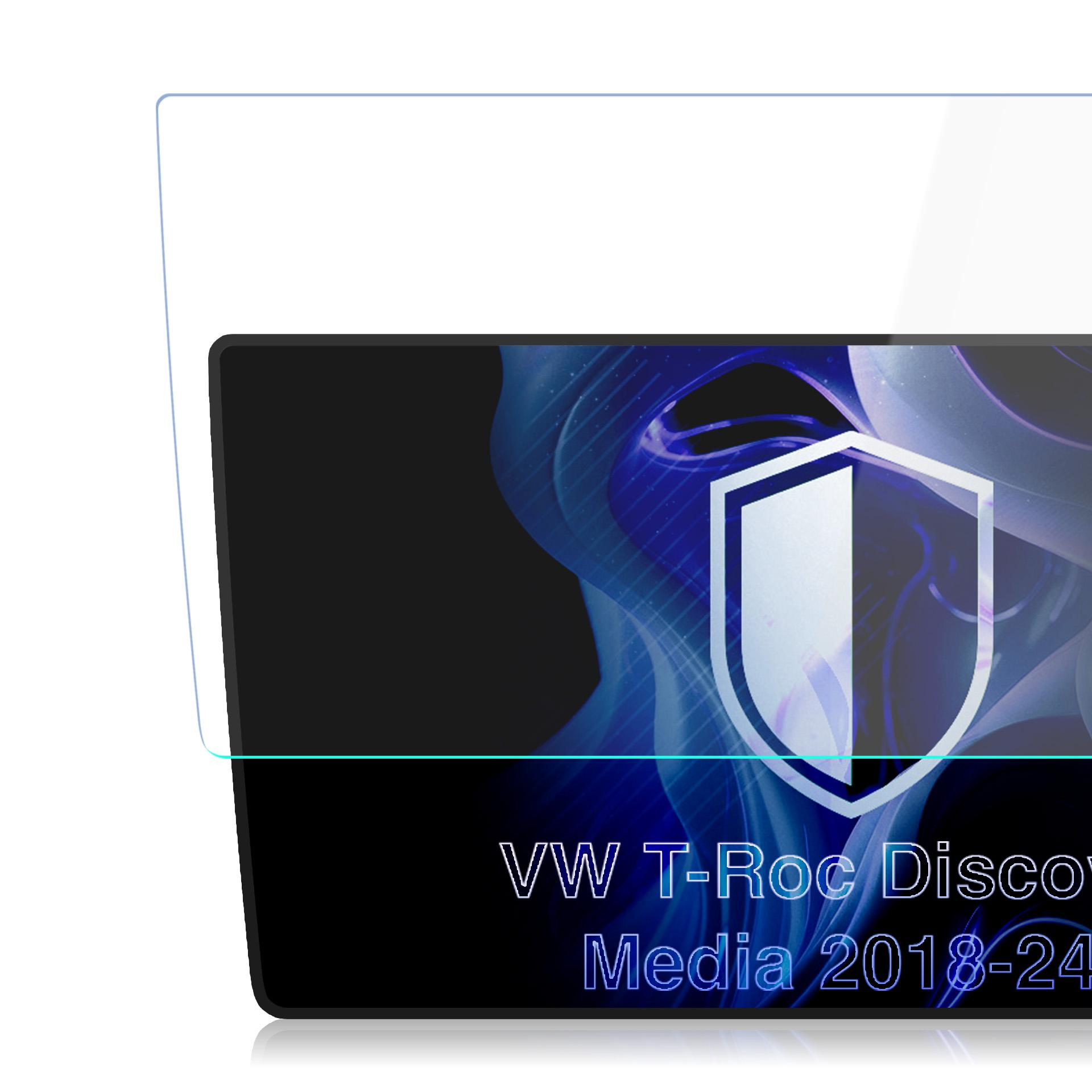 Folia ochronna na ekranie multimediów z logo VW T-Roc.