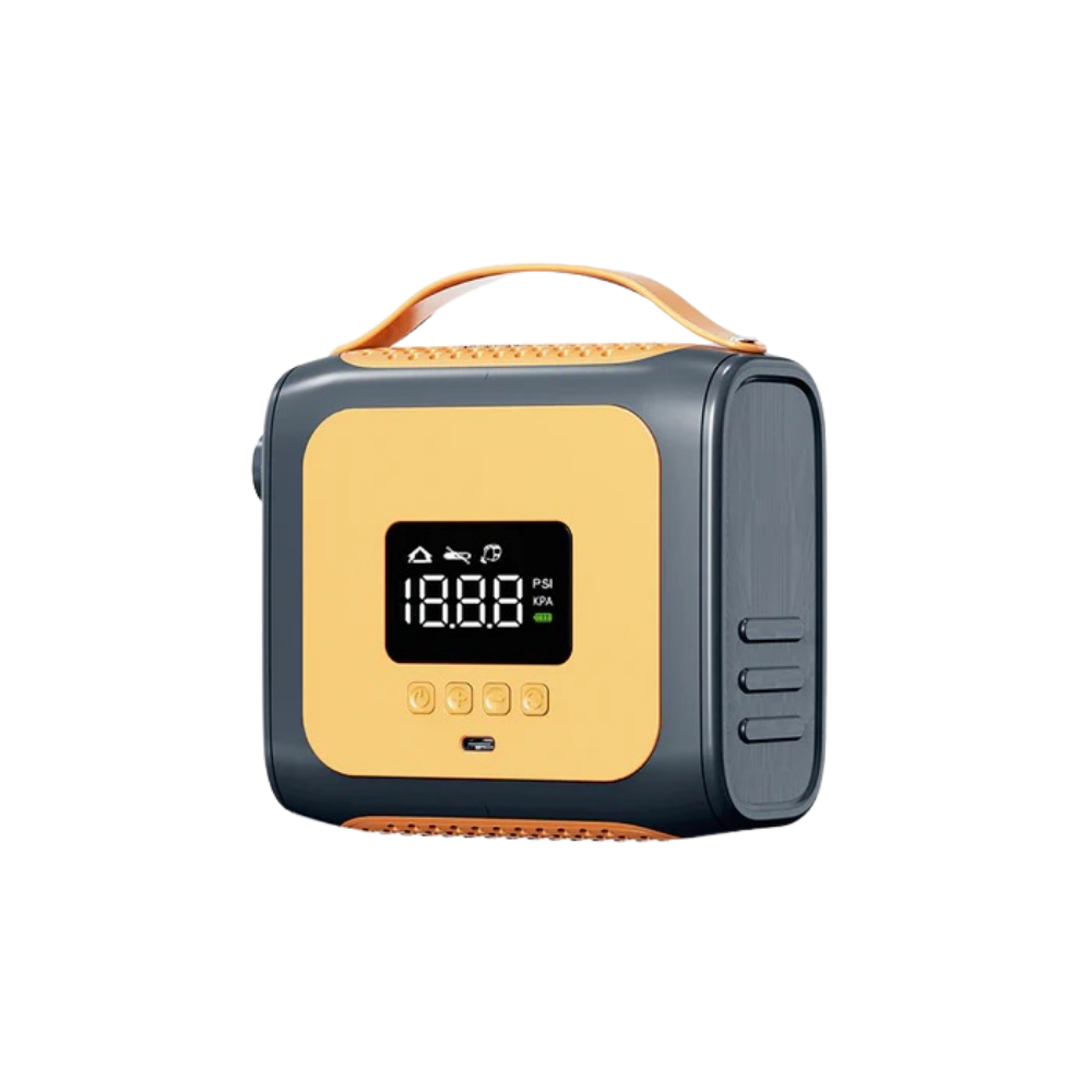 AEROGOGO Aerogogo GIGA Pump 138 (Zetta) | Dünyanın En Küçük 20 PSI SUP Pompası (Kano, Kite, Şişme Çadır Uyuml Şarjlı SUP Pompası