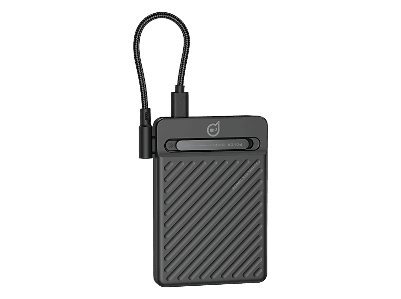 PIILI Voltflex MagSafe P-B2 – Kablosuz Taşınabilir 10.000 mAh mAh Powerbank Siyah
