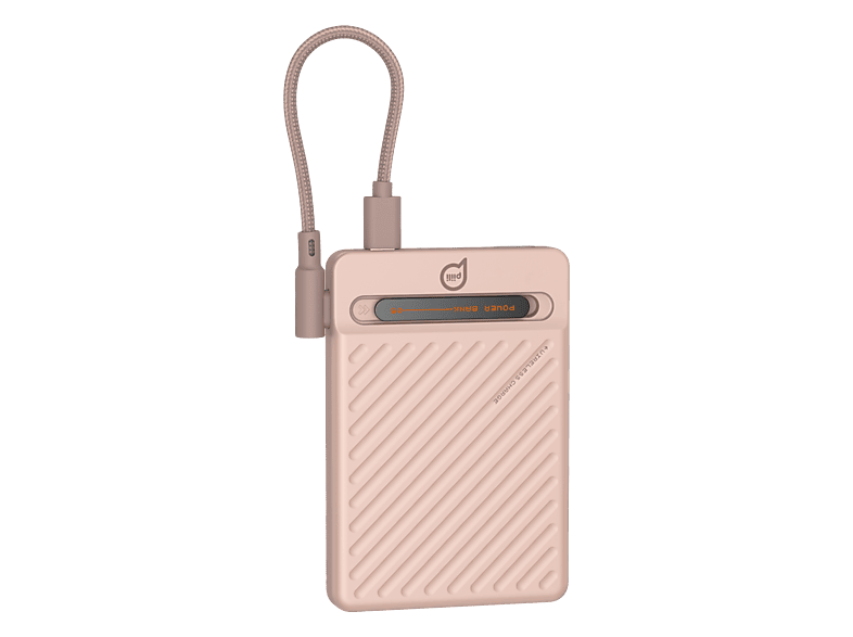 PIILI Voltflex MagSafe P-B2 – Kablosuz Taşınabilir 10.000 mAh mAh Powerbank Çöl Titanyum