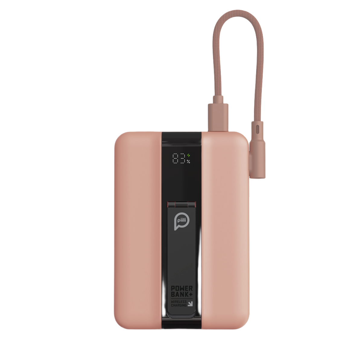PIILI MagSafe P-B3 – Manyetik Taşınabilir Şarj 5.000 mAh mAh Powerbank Çöl Titanyum