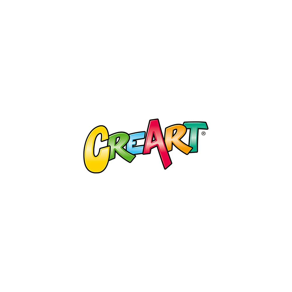 Il logo "CREART" in lettere colorate e calligrafiche su sfondo bianco.