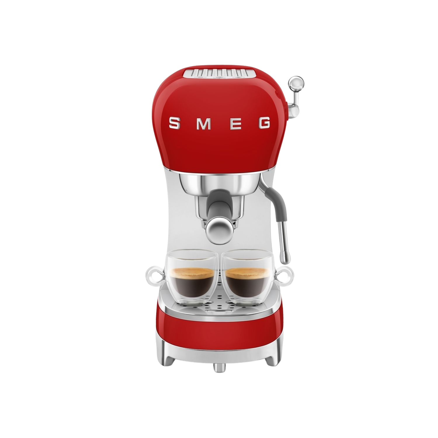 SMEG ECF02RDEU 50's Style Espresso Kahve Makinesi Kırmızı