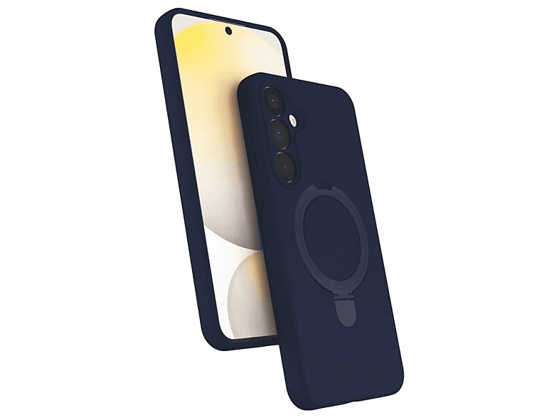 NEWFACE Samsung Galaxy A35 5G Uyumlu Regal Magsafe Standlı Kapak Telefon Kılıfı Lacivert