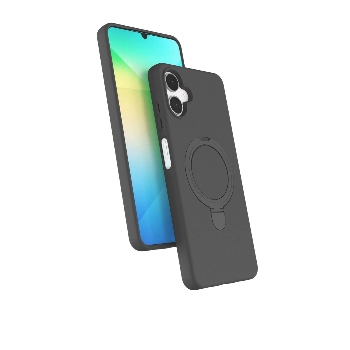 NEWFACE Samsung Galaxy A06 Uyumlu Regal Magsafe Standlı Kapak Telefon Kılıfı Titan Gri