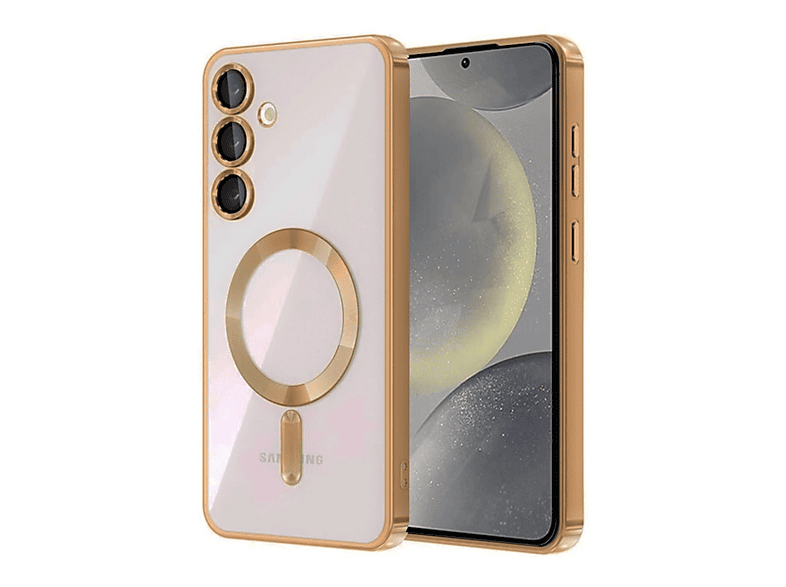 NEWFACE Samsung Galaxy A36 Uyumlu Kross Magneticsafe Kapak Telefon Kılıfı Çöl Titanyum