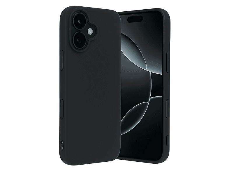 NEWFACE iPhone 17 Uyumlu First Silikon Telefon Kılıfı Siyah