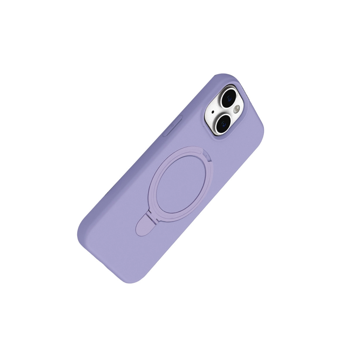 Entegre halkalı mor telefon kılıfı.