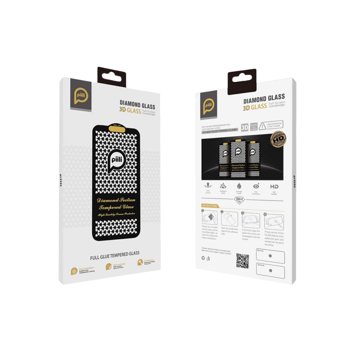 PIILI iPhone 17 Pro Max 10X Askeri Sınıf Ekran Koruyucu
