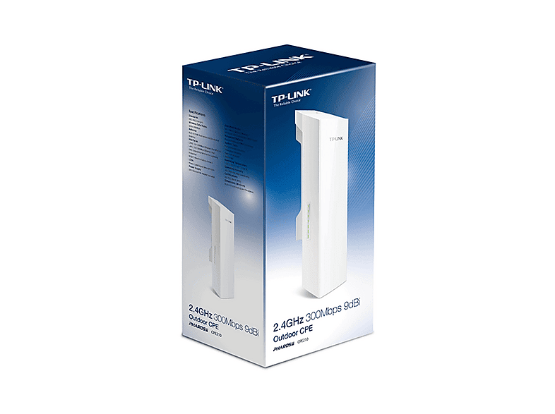 TP-LINK CPE210 300 Mbps CPE Dış Ortam Access Point Beyaz
