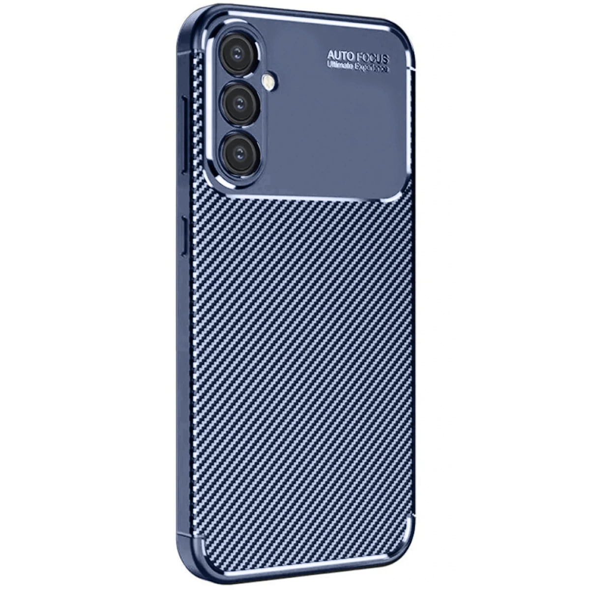 NEWFACE Samsung Galaxy A56 Uyumlu Auto Focus Karbon Kapak Telefon Kılıfı Lacivert