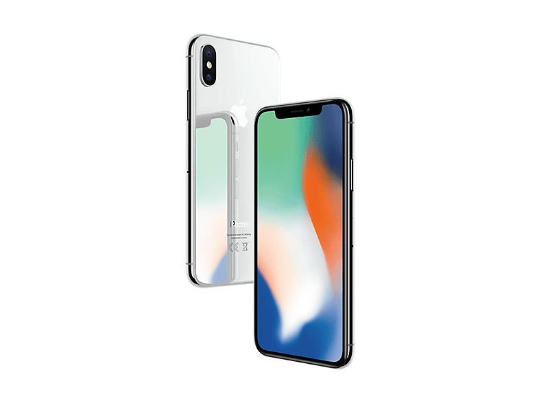 APPLE IPHONE X 64GB SILVER 64 GB Silber Dual SIM | MediaMarkt