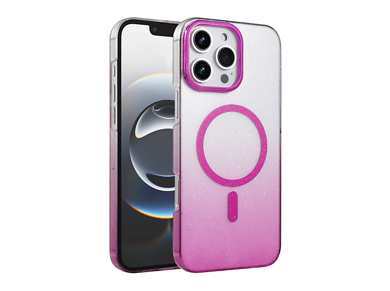 EVIMDEYOKYOK iPhone 16 Pro Uyumlu Glossy Magsafe Kapak Telefon Kılıfı Siyah