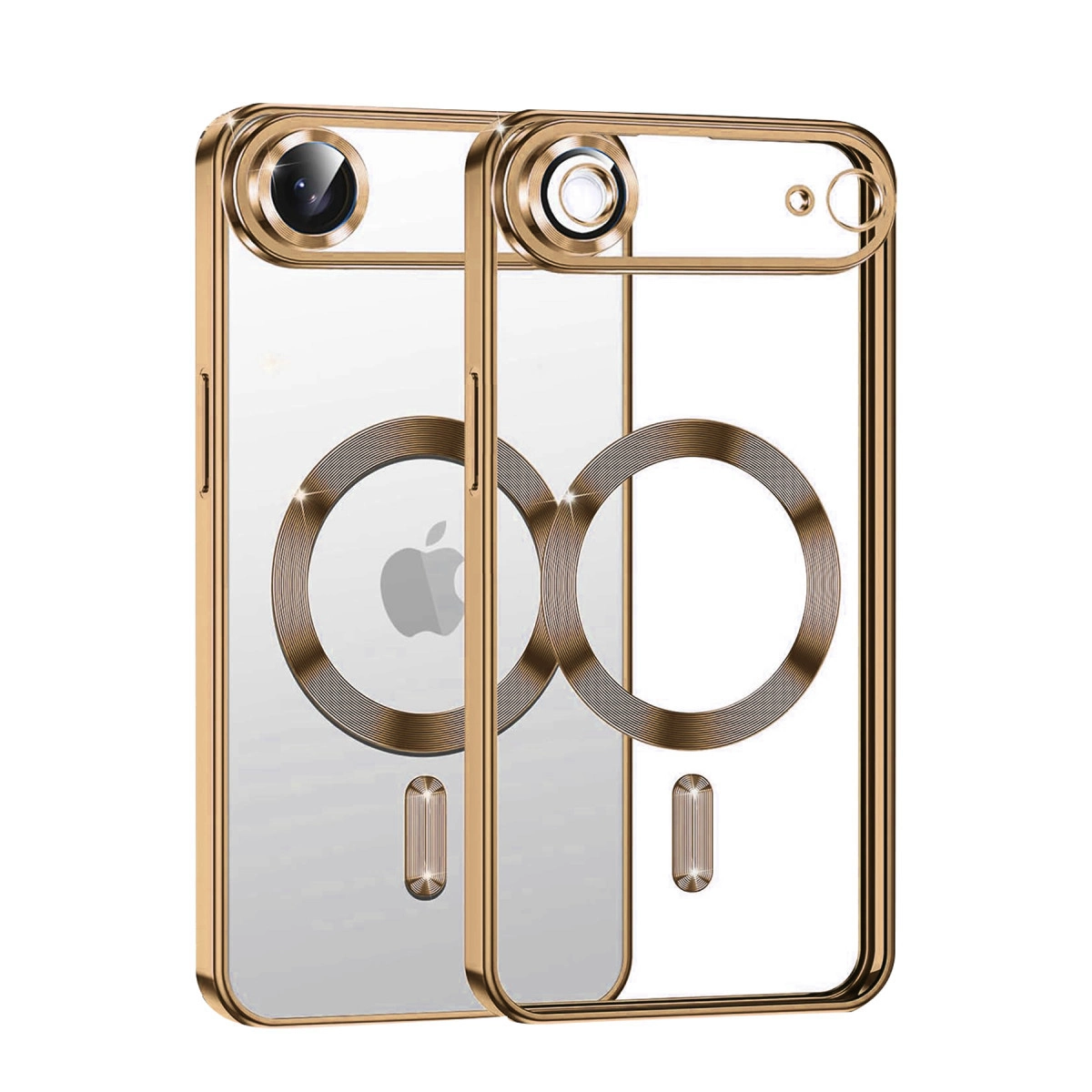 NEWFACE iPhone 17 Air Uyumlu Kross Magneticsafe Kapak Telefon Kılıfı Çöl Titanyum