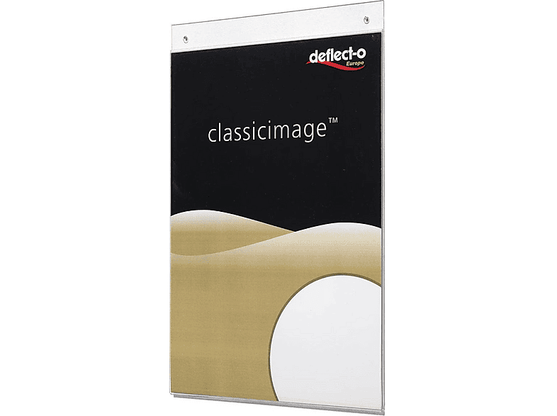 DEFLECTO Info Display Classic Image Montage murale (A4 format portrait ...