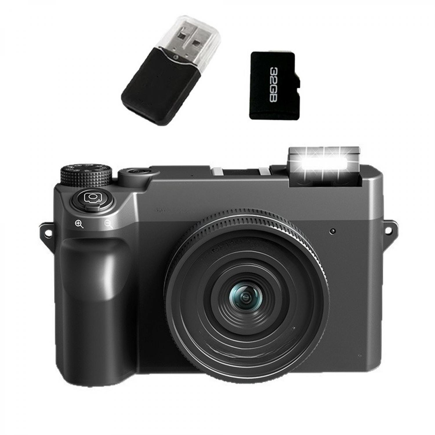 Kamera mit USB-Stick und 32GB Speicherkarte