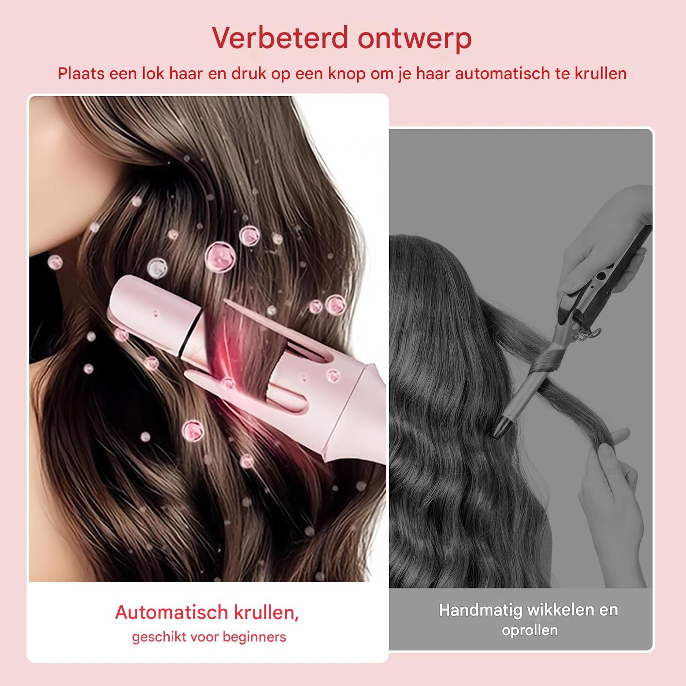 Automatische und manuelle Haarstyling-Geräte im Vergleich.