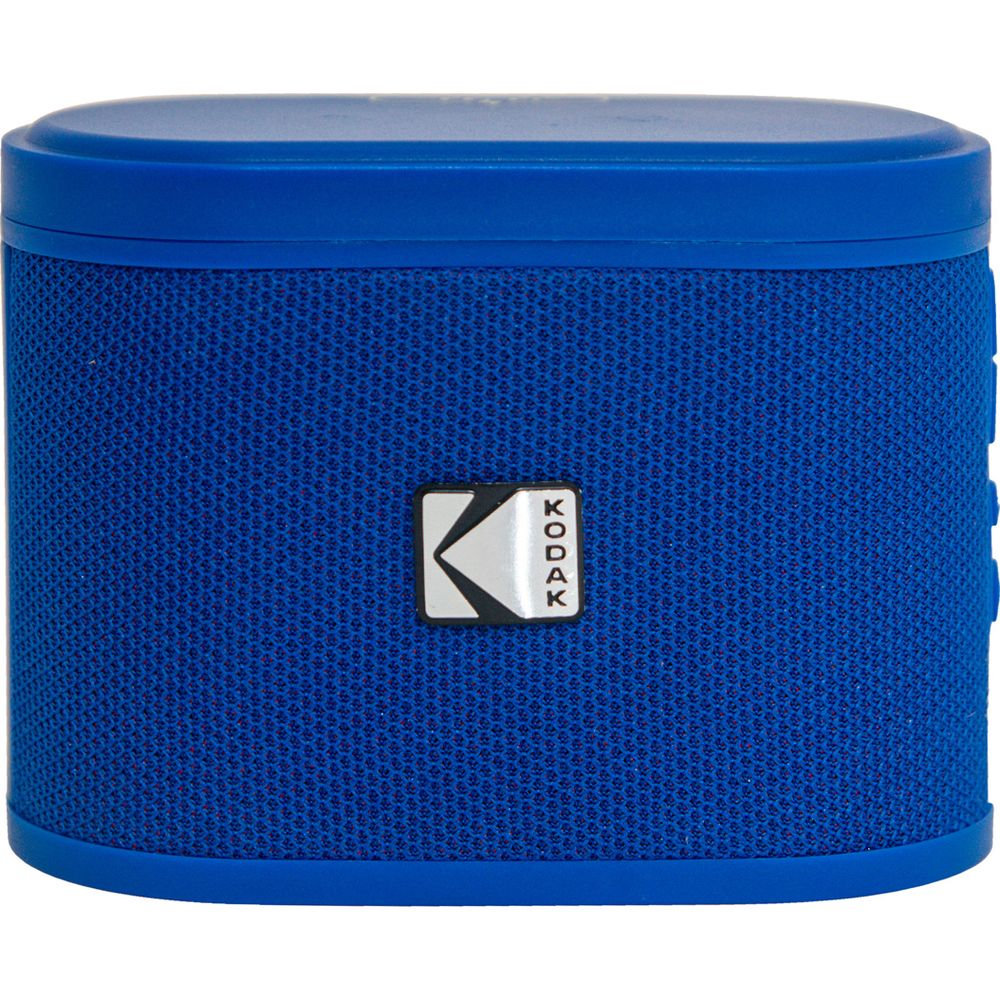 Uno speaker Bluetooth Kodak blu con logo a K.