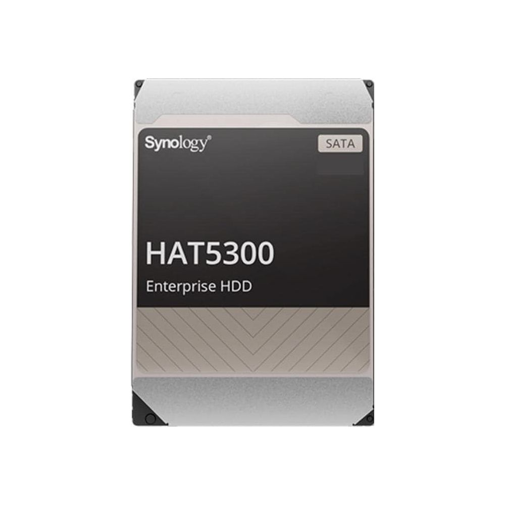 Disque dur d'entreprise Synology HAT5300 avec connexion SATA.