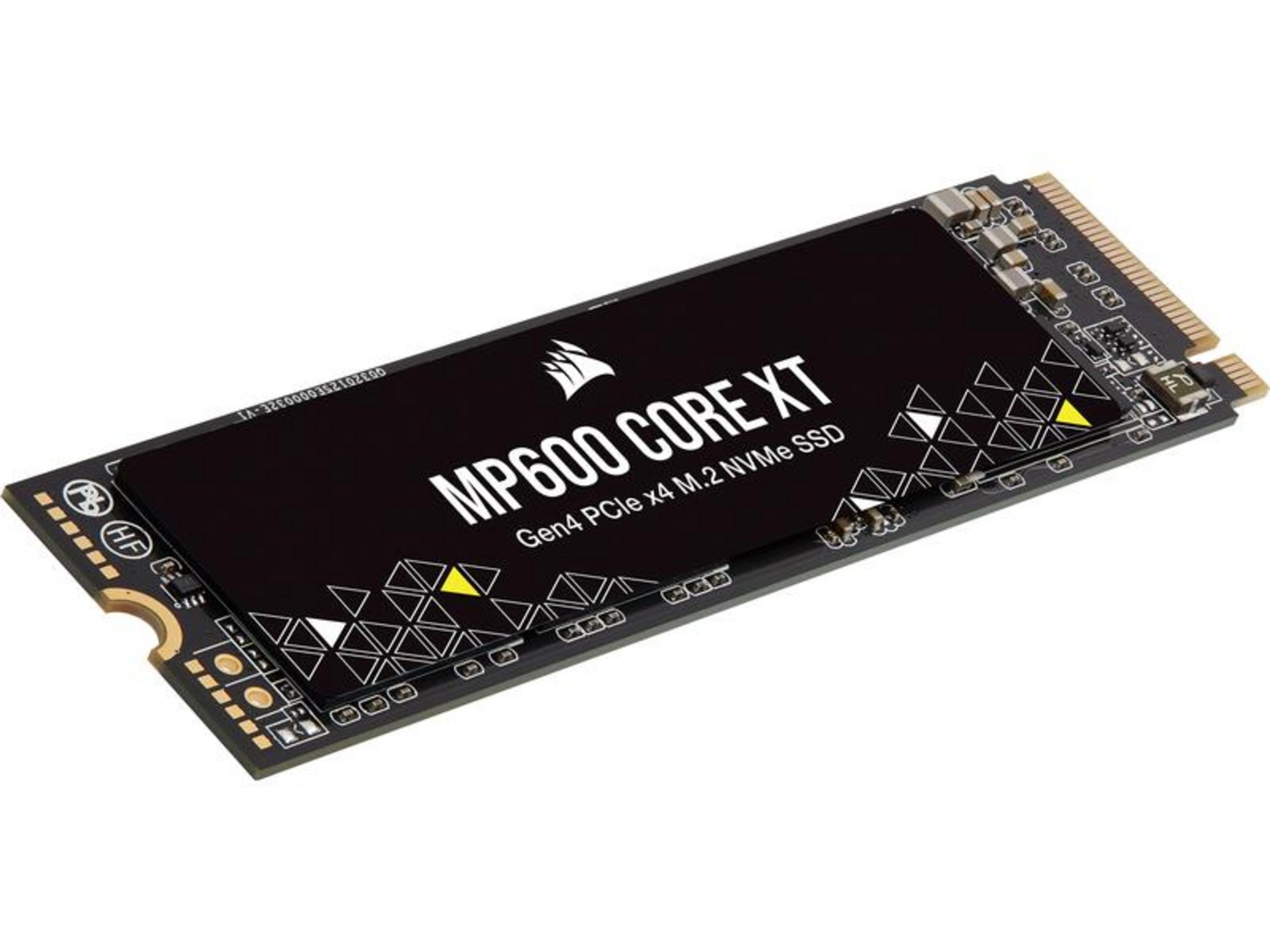 Dysk SSD NVMe M.2 z czarną etykietą i złotą płytką drukowaną.