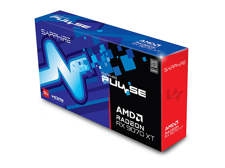 SAPPHIRE Pulse 256 Bit GDDR6 Radeon™ RX 9070 XT 16 GB Ekran Kartı