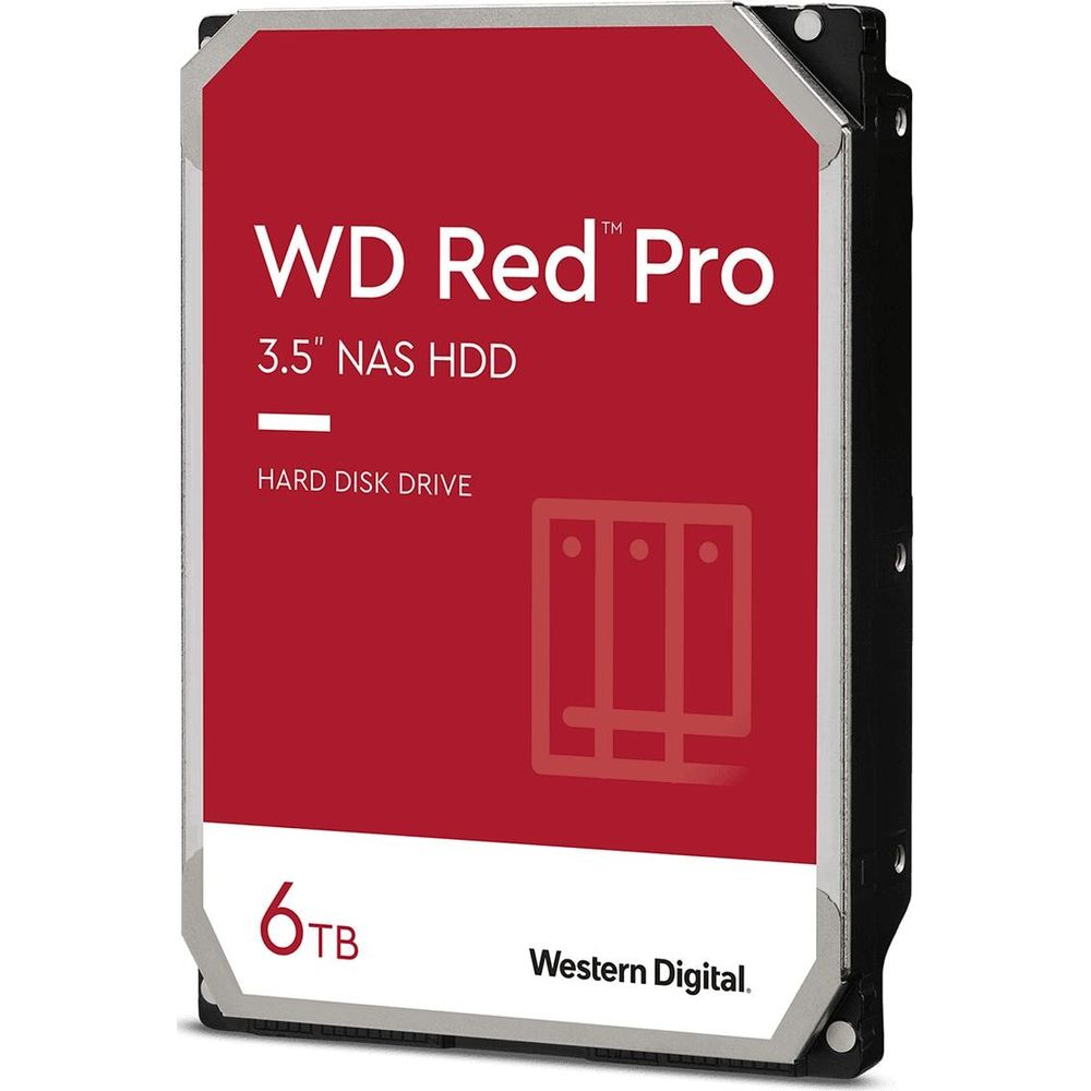 Disque dur WD Red Pro 6TB 3,5" NAS HDD de Western Digital.